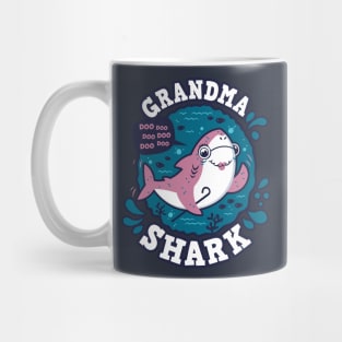 Grandma Shark (trace) Mug